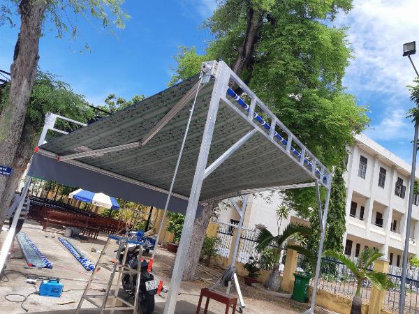 Mái hiên chữ A một bên